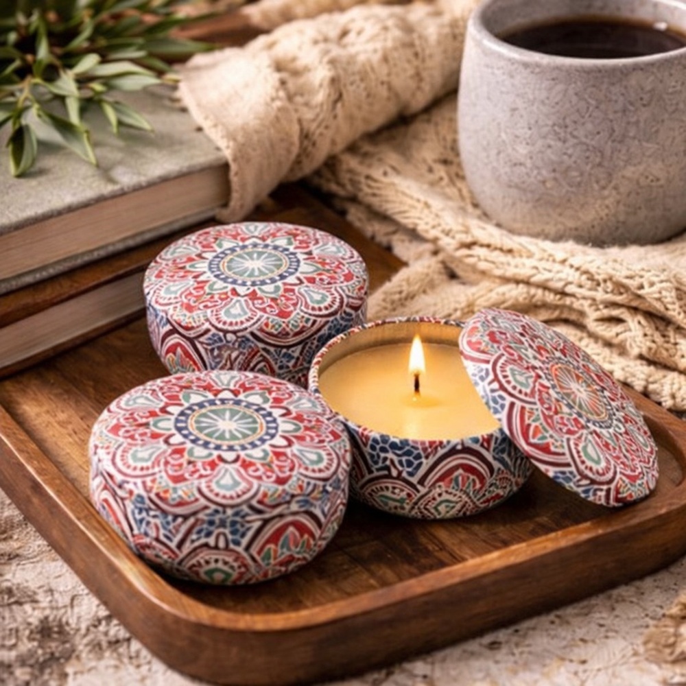 2.2 Oz. Scented 100% Natural Hand-poured Soy Wax candle